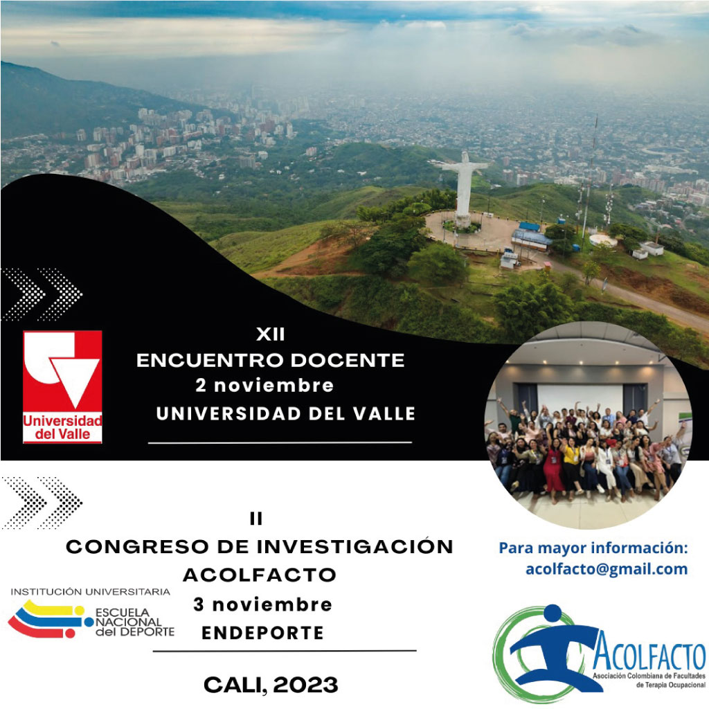 Encuentro docentes T.O ACOLFACTO 2023